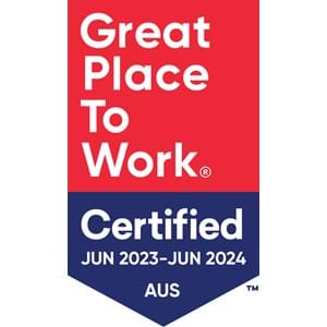 We were named as Australia’s 2nd Best Place to Work (Micro Category) by Great Place to Work