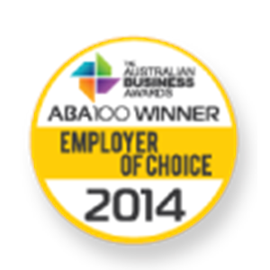 ABA 100 winner in the Employer of Choice category