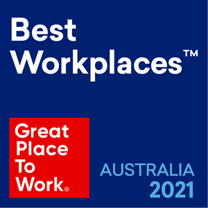 We were named as the #1 Best Workplace in Australia (under 29 employees category) on the Economist’s Great Place to Work list