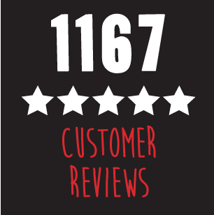 1167 5 star customer reviews