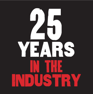 25 years in the industry